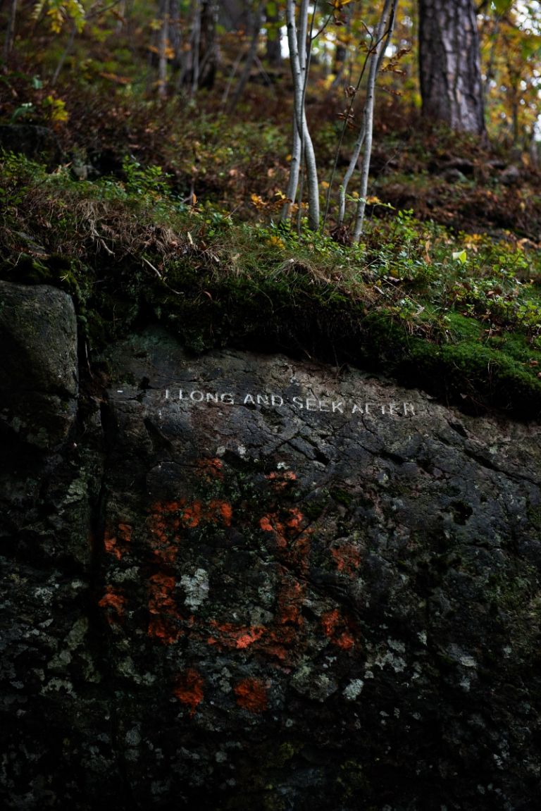 ©Jenny Holzer Cliff SapphoIvar KvaalEkebergparken Credit: Ekebergparken / © Ivar Kvaal