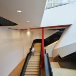 The staircase, the V&A Exhibition Road Quarter, designed by AL_A ©Hufton+Crow