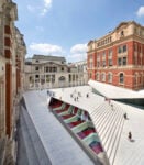 The Sackler Courtyard and Cafe, V&A Exhibition Road Quarter, designed by AL_A ©Hufton+Crow