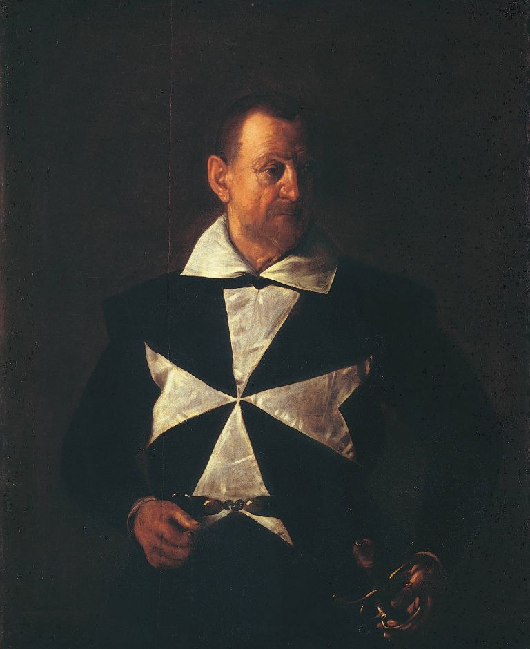 Michelangelo Merisi da Caravaggio Ritratto di un cavaliere di Malta, 1608 Olio su tela, 118,5 x 95 cm Galleria Palatina di Palazzo Pitti, Firenze ©Gabinetto Fotografico delle Gallerie degli Uffizi