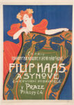 August Patek (1874-1958), C.k. priv. Továrny na koberce a látky nábytkové, Filip Haas a synové (Imperialregio fornitore di corte. Fabbriche di tappeti e stoffe per mobili. Filip Haas e figli), 1900 Litografia a colori su carta; 113 × 83 cm. UPM inv. n. GP 8 338