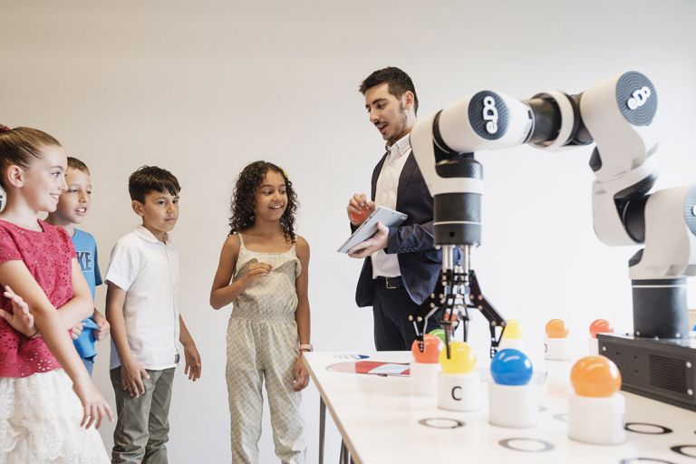 Laboratorio didattico alla Fondazione Agnelli, Torino – ©andreaguermani