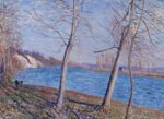 Alfred Sisley, Sulla riva del fiume a Veneux,1881. Johannesburg Art Gallery