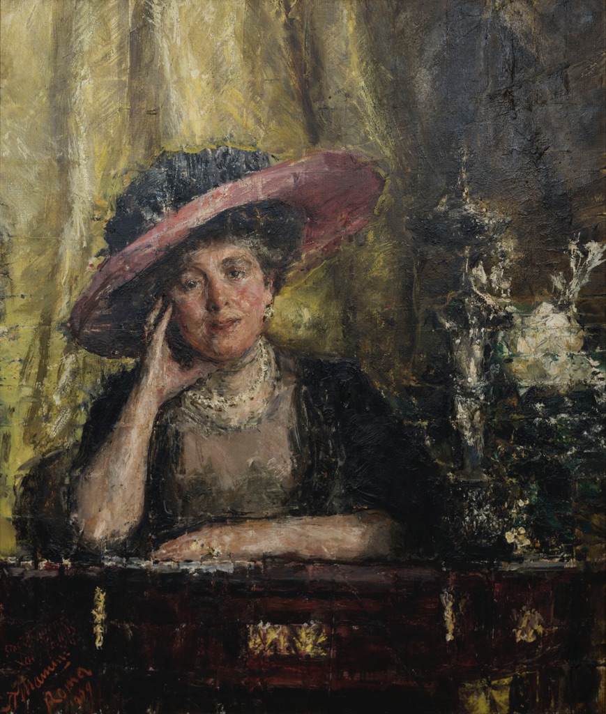 Antonio Mancini, Lady Phillips, 1909. Johannesburg Art Gallery