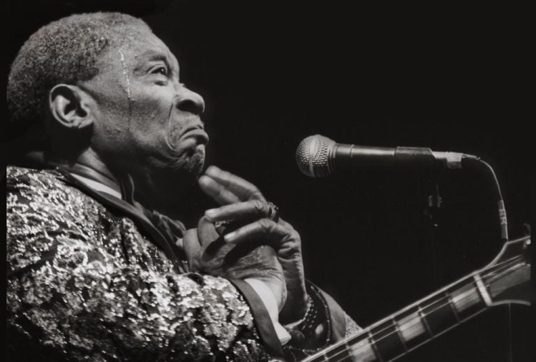 BB King. Photo Angelo Redaelli