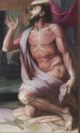 Bronzino (Agnolo di Cosimo) San Bartolomeo, s.d., olio su tavola, Accademia Nazionale di San Luca, Roma