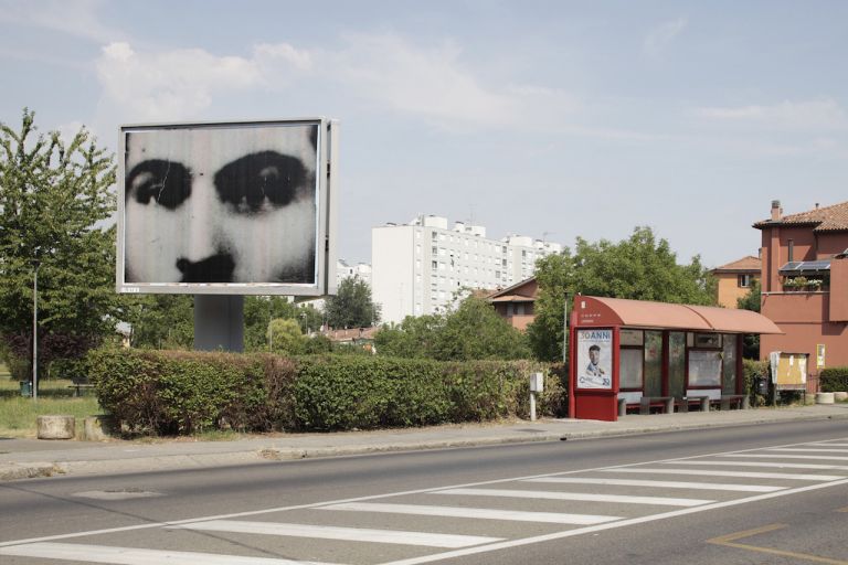 Christian Boltanski Billboards veduta / view, Bologna, 2017 Photo credit Matteo Monti