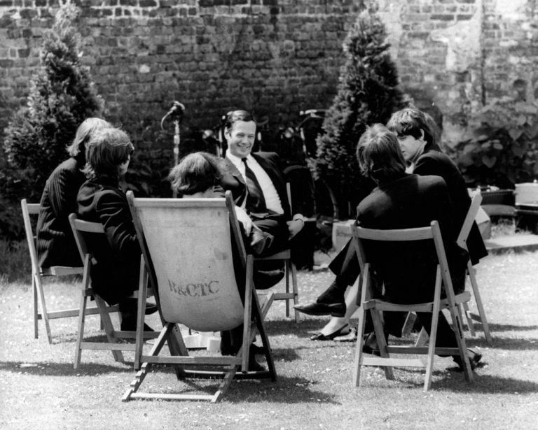 Brian Epstein con i Beatles