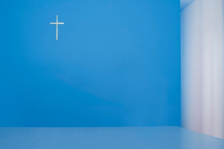 Cappella di Villa Serena, Città Sant'Angelo, Pescara 2016. Opera di Ettore Spalletti, architettura di Patrizia Leonelli. Photo credits Okno studio