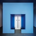 Cappella di Villa Serena, Città Sant'Angelo, Pescara 2016. Opera di Ettore Spalletti, architettura di Patrizia Leonelli. Photo credits Okno studio