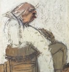 Carlo Mattioli, Ritratto di Carrà, 1965