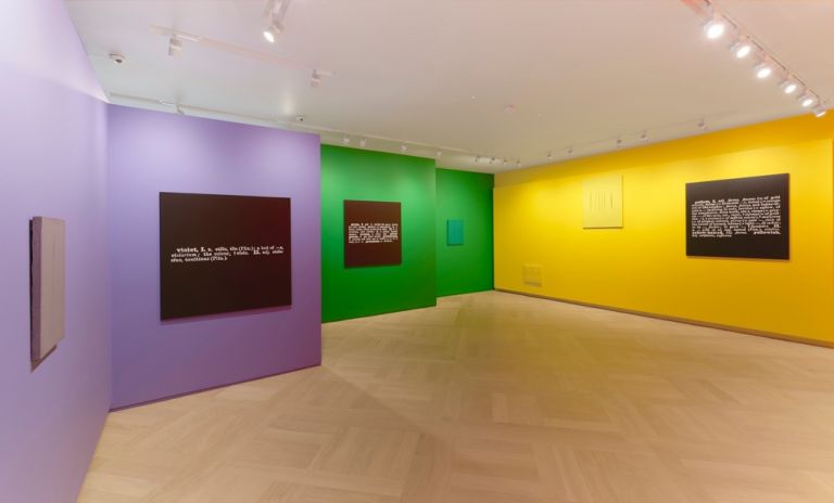 Colour in Contextual Play. Exhibition view at Mazzoleni, Londra. Courtesy Mazzoleni