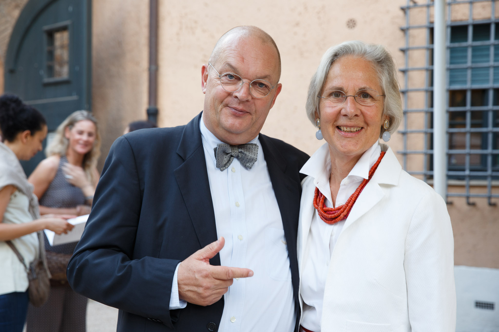 Direttore Joachim Blüher, Ambasciatore tedesco Susanne Wasum Rainer