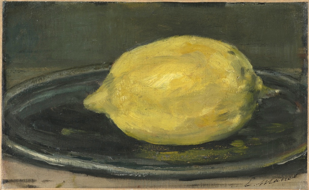 Edouard Manet, Le citron, 1880. Musée d’Orsay, Parigi