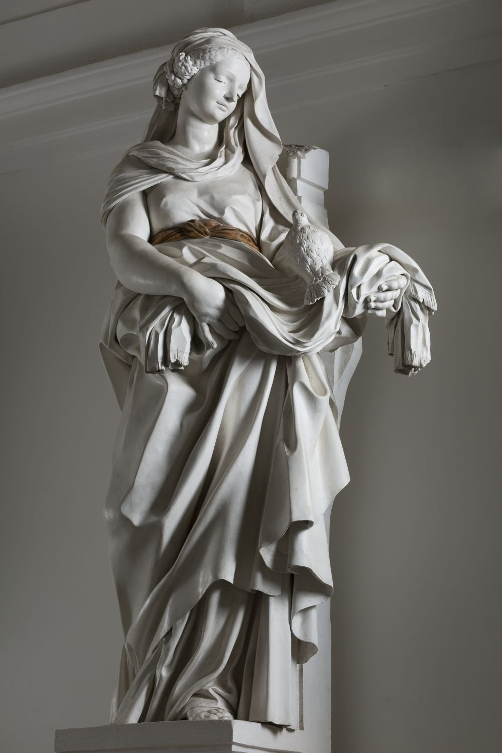Giacomo Serpotta, La Purezza, 1703 04, stucco. Palermo, Oratotio dei Bianchi. Ph. Sandro Scalia