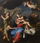 Gian Domenico Cerrini, Sacra Famiglia con San Giovannino e due angeli, olio su tela, 1650. Fondazione Cassa di Risparmio di Perugia