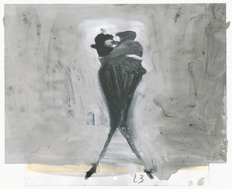 Gianluigi Toccafondo, Essere morti o essere vivi è la stessa cosa, 2000, disegno tratto dalla sequenza per il cortometraggio omonimo dedicato a Pier Paolo Pasolini (produzione Tele+, Fandango)