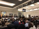 Alcuni momenti dell'asta Sotheby's Impressionist and Modern Art 2017 a Londra