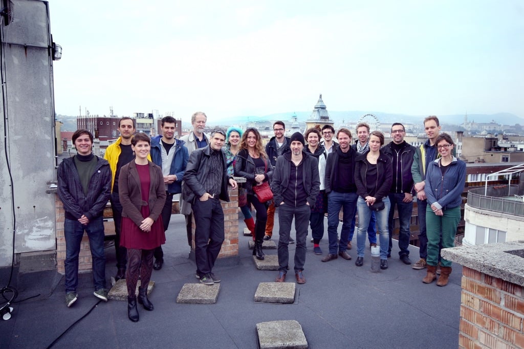Il team del KÉK – Centro per l’Architettura Contemporanea di Budapest