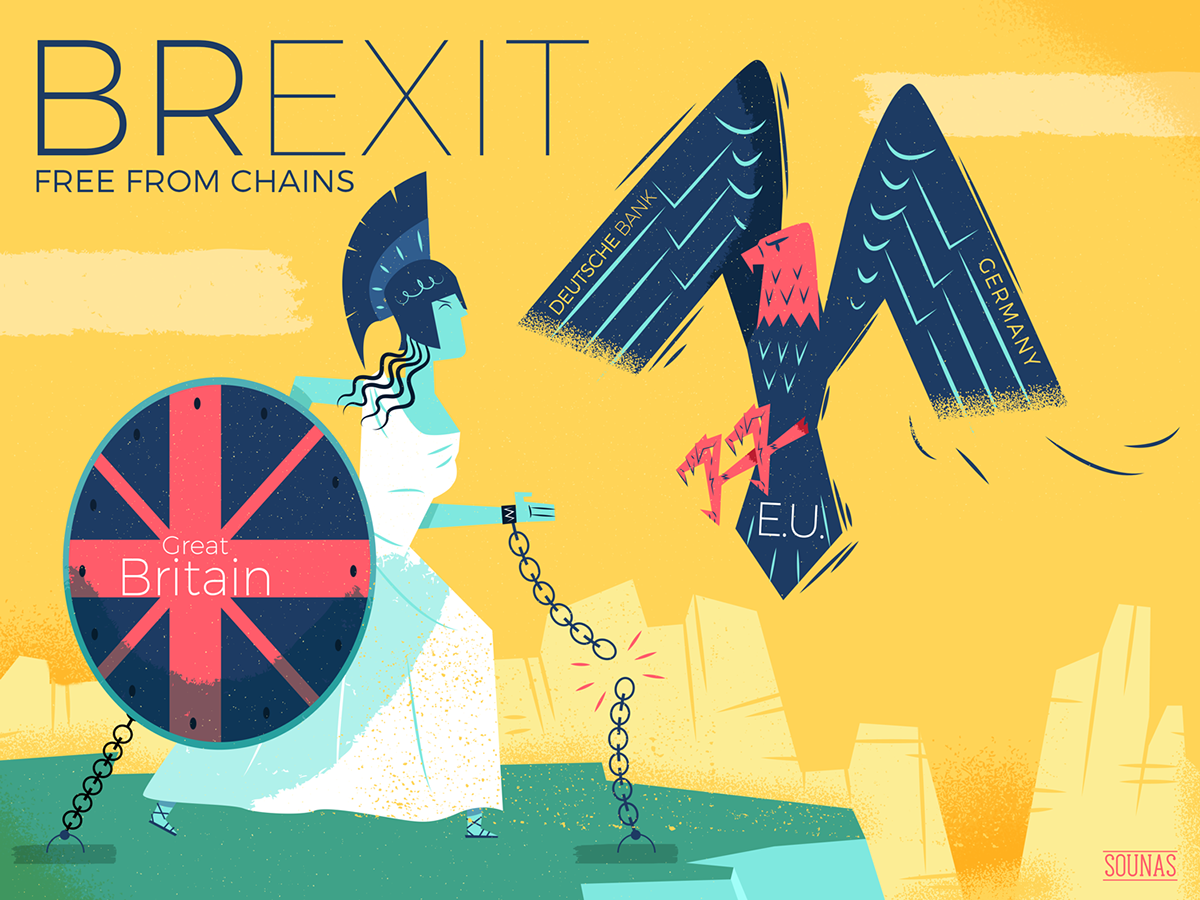 Ilias Sounas, Brexit, free from chains