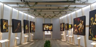 Inaugurazione Caravaggio. La Mostra impossibile, Fossano 9 marzo, photo Eleonora De Giorgi