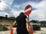 Interventi di Clet Abraham a Monteriggioni, photo by Luca Betti