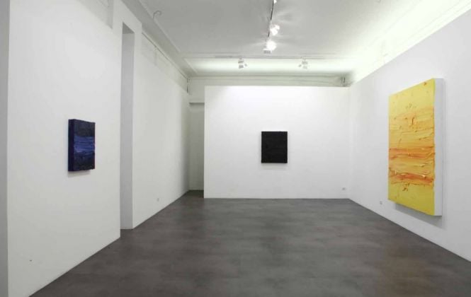 Jason Martin. New Oils. Exhibition view at Galleria Mimmo Scognamiglio, Milano 2017