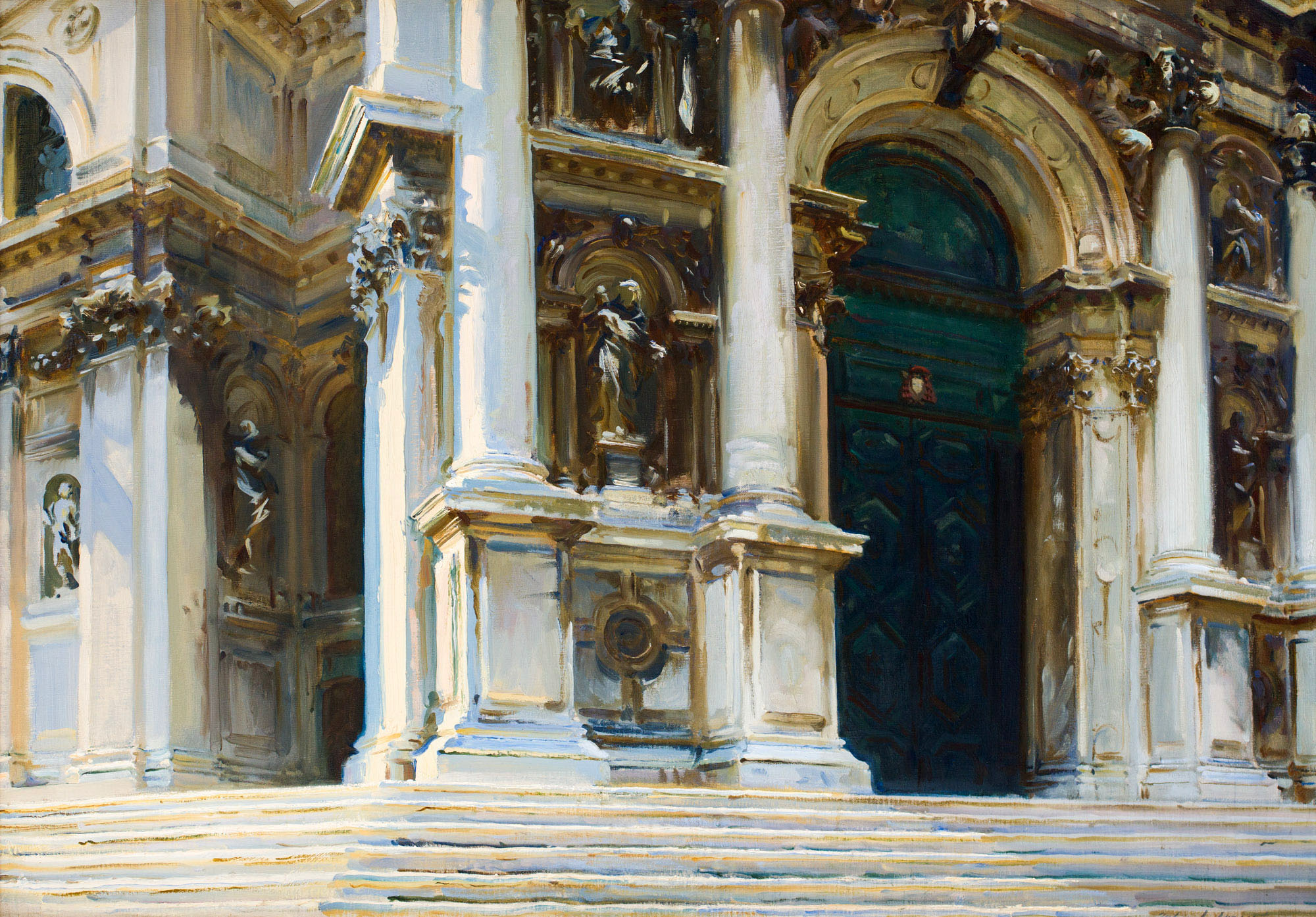 John Singer Sargent, Venezia. Santa Maria della Salute, 1909. Johannesburg Art Gallery