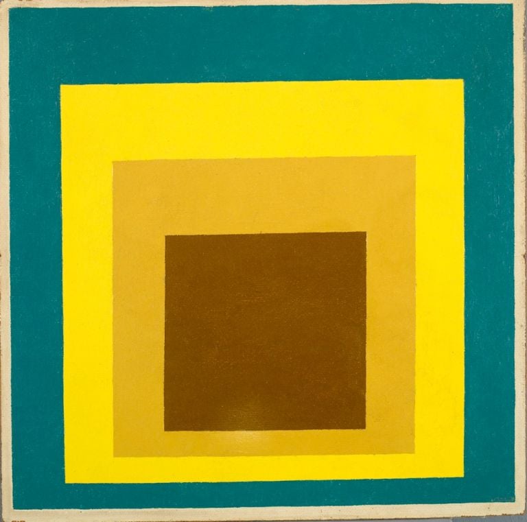 Joseph Albers, Study for Homage to the Square. Still Remembered, 1954 56. Mart, Rovereto. Photo Mart Archivio Fotografico e Mediateca