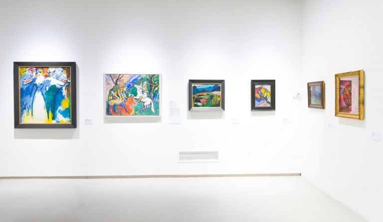 L’emozione dei colori nell’arte. Exhibition view at GAM, Torino 2017. Photo Giorgio Perottino