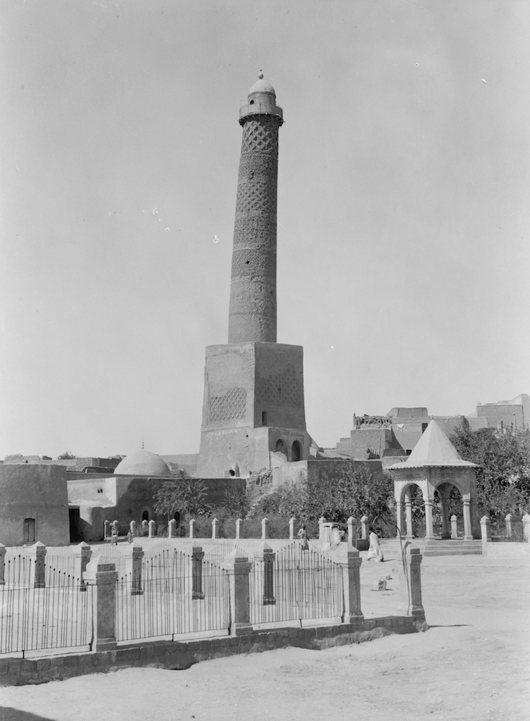 La moschea Al-Nuri di Mosul nel 1932
