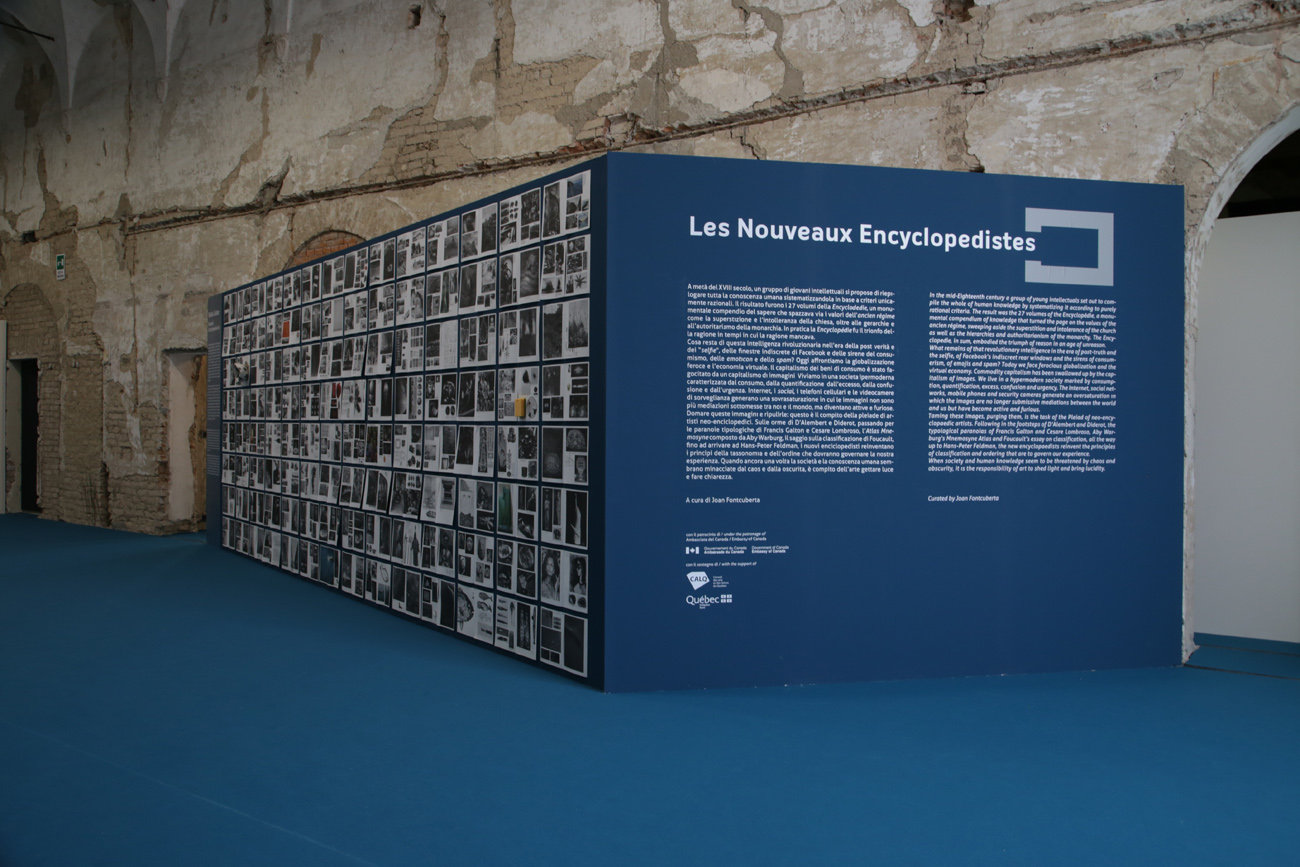 Les nouveau Encyclopédistes, Exhibition view at Chiostri di San Pietro e Palazzo da Mosto, Reggio Emilia 2017. Photo Marta Santacatterina