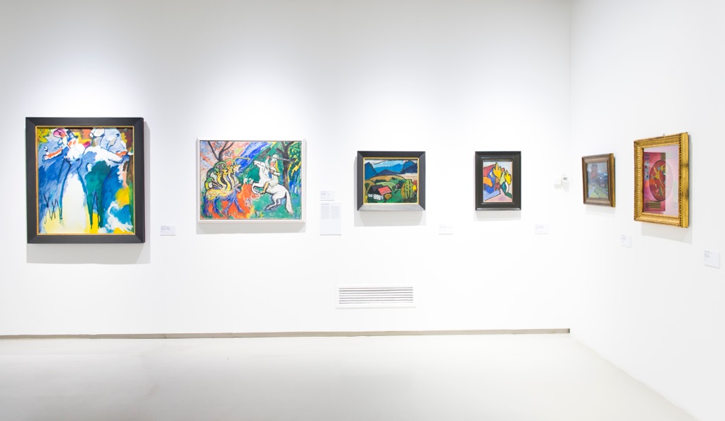 L’emozione dei colori nell’arte. Exhibition view at GAM, Torino 2017. Photo Giorgio Perottino