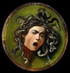 Michelangelo Merisi, Testa di Medusa Firenze, Galleria degli Uffizi