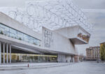 MAXXI Spatial, 2017 Fotomontaggio su vista del MAXXI Courtesy: Yona Friedman -foto © Francesco Radino-courtesy Fondazione MAXXI