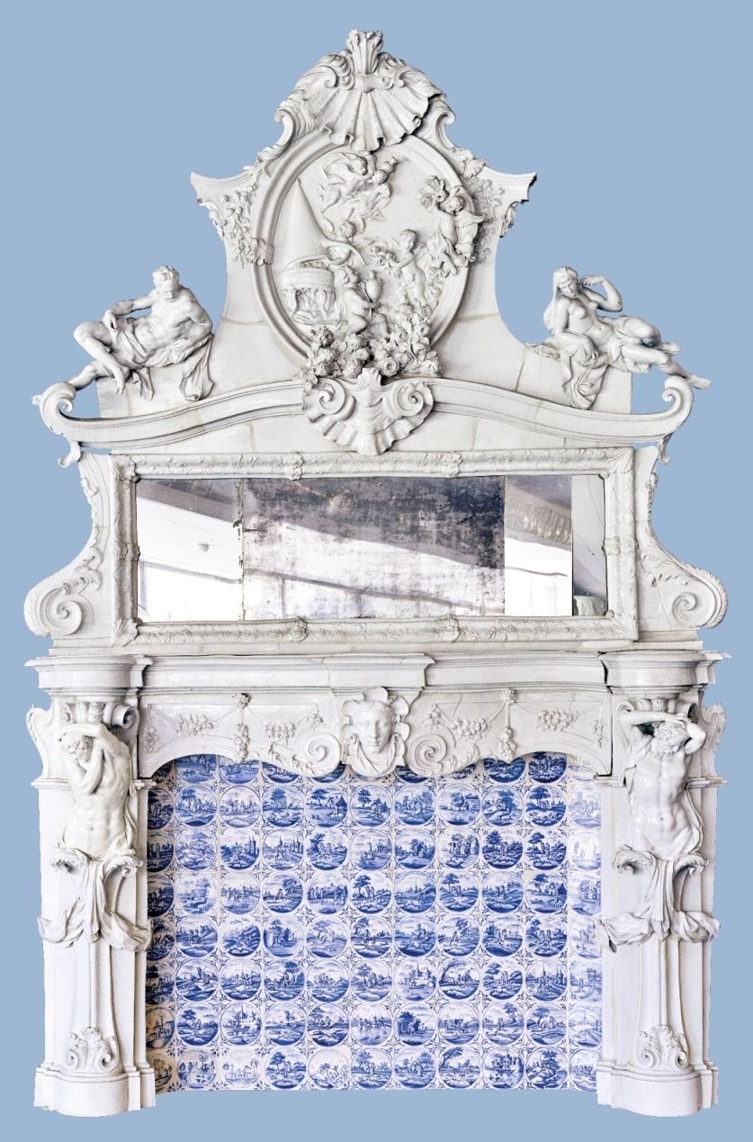 Manifattura di Doccia (Gaspero Bruschi), Caminetto, Porcellana, 1754. Sesto Fiorentino, Museo Richard Ginori della Manifattura di Doccia