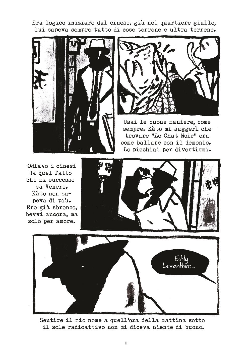 Marco Galli, Le chat noir (Coconino Press, 2017)