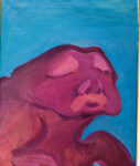 Maria Lassnig, Selbstporträt als Ungeheuer, 1964. Maria Lassnig Foundation