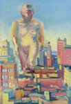 Maria Lassnig, Woman Power, 1979. Albertina, Vienna. The Essl Collection