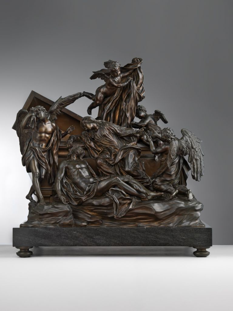 Massimiliano Soldani Benzi, Pietà, 1713-14, Bronzo. Seattle, Art Museum, Samuel H. Kress Collection