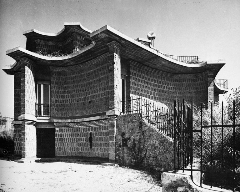 Paolo Portoghesi, Casa Baldi, Roma 1959-61