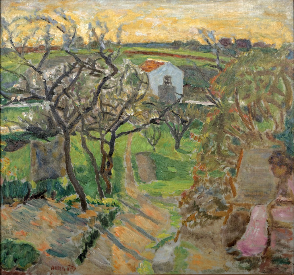 Pierre Bonnard, Tramonto primaverile, 1909. Johannesburg Art Gallery