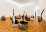 Salvatore Arancio, And These Crystals Are Just like Globes of Light. Installation view at Federica Schiavo Gallery, Milano. Photo Andrea Rossetti