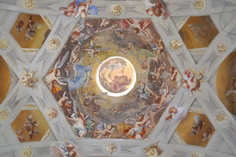 Santuario del Valinotto, Virle. Photo courtesy Consorzio San Luca per la Cultura, l’Arte e il Restauro