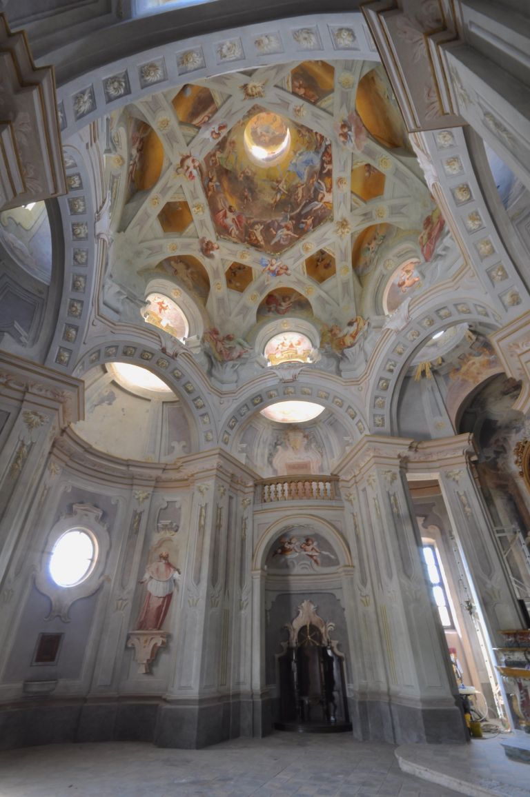 Santuario del Valinotto, Virle. Photo courtesy Consorzio San Luca per la Cultura, l’Arte e il Restauro