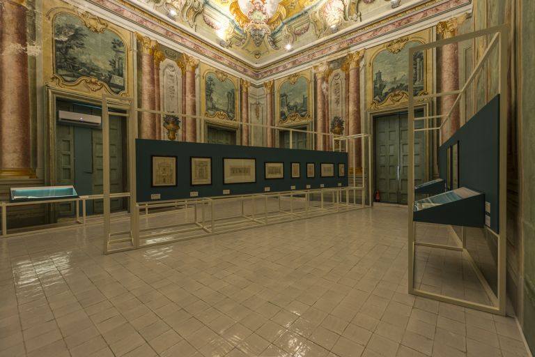 Serpotta e il suo tempo, veduta della mostra. Palermo, Oratorio dei Bianchi. Ph. Pietro Milici