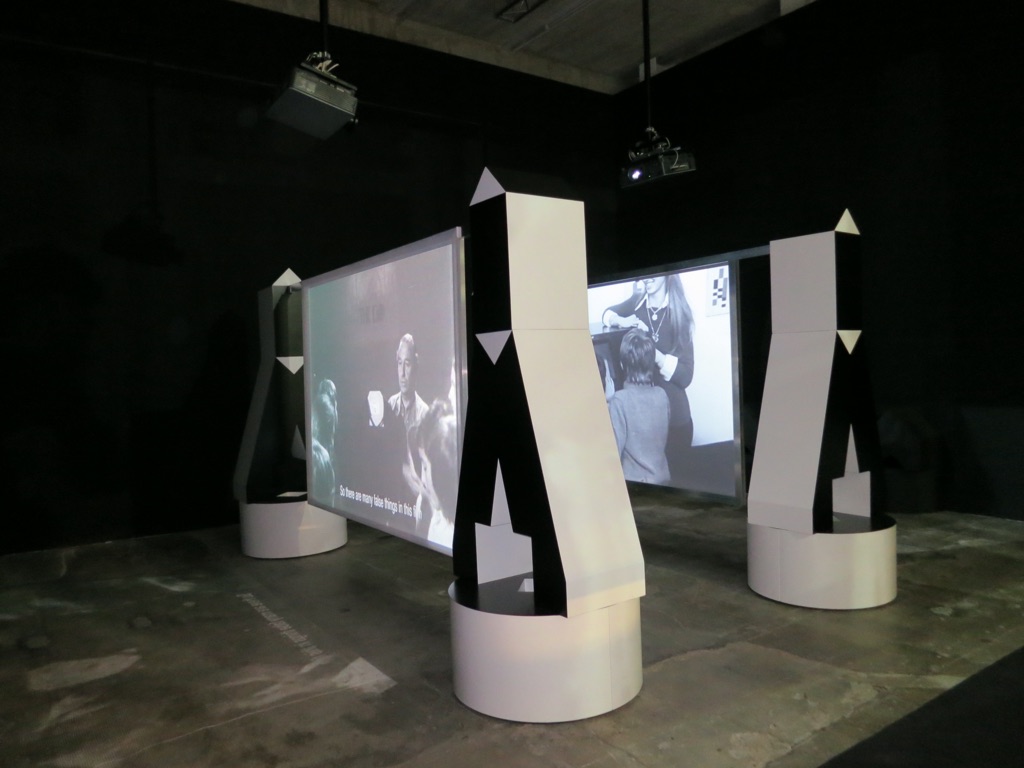 TV 70. Francesco Vezzoli guarda la Rai. Exhibition view at Fondazione Prada, Milano 2017