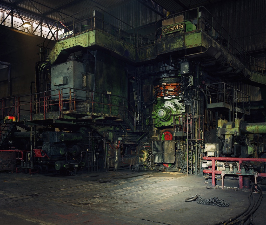 Thomas Struth, Laminazione a caldo, Thyssenkrupp Steel, Duisburg, 2010 © Thomas Struth, 2017