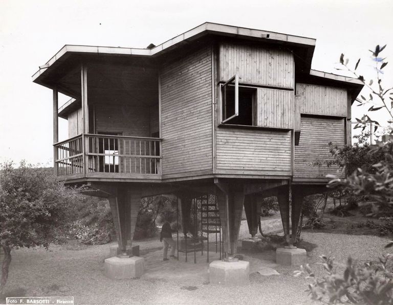 Vittorio Giorgini, Casa Esagono, 1957, Baratti (LI), Foto F.lli Barsotti, Courtesy Associazione B.A.Co. – Archivio Vittorio Giorgini