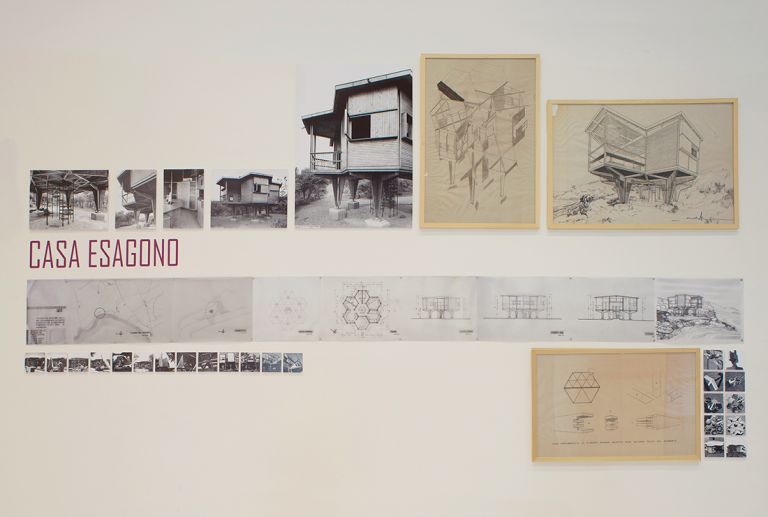 Vittorio Giorgini. Exhibition view at La Triennale di Milano, 2017. Photo Armando Perna